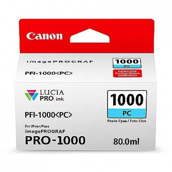 Canon PFI-1000 PC PHOTO CYAN INK TANK