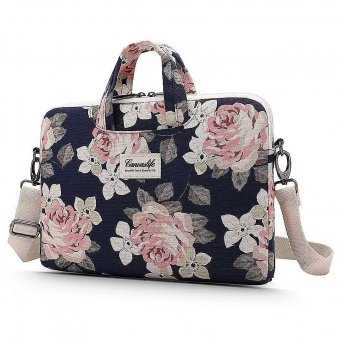 Canvaslife Topload, 15-16", Navy rose