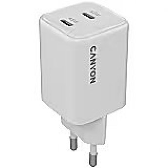 Canyon charger CU45AC GaN 45W 2xPD EU White