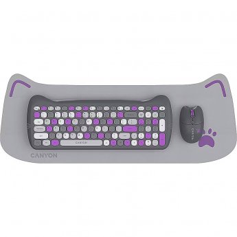 Canyon HSET-W6, Combo, Kitty Edition, Purple