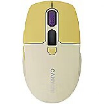 Canyon mouse MW-26 LCD Silent Dual Mode Wireless Yellow
