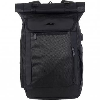Canyon Rolltop backpack RT-7, 17.3", Black