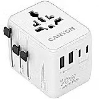 Canyon Travel Adapter OnTour 70 EU/UK/US/AUS 70W White