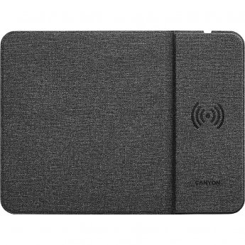 Canyon Wireless Charging Mouse Pad, Black