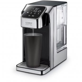 Caso HW 770, Turbo hot water dispenser, Black/Stainless Steel