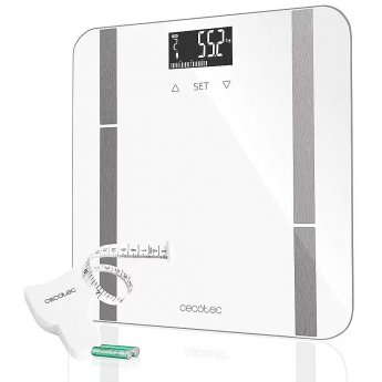 Cecotec | Smart Bathroom Scale | Surface Precision 9400 Full Healthy | Maximum weight (capacity) 180 kg | Accuracy 100 g | White