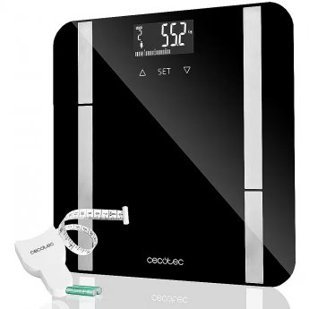 Cecotec | Smart Bathroom Scale | Surface Precision 9450 Full Healthy | Maximum weight (capacity) 180 kg | Accuracy 100 g | Black