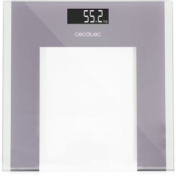 Cecotec Bathroom Scales | Surface Precision Healthy | Maximum weight (capacity) 180 | Grey/Transparent