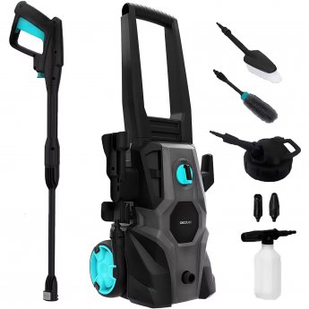 Cecotec Pressure washer | HydroBoost 1600 Car&Garden | Corded operating | Washing function | 1600 W | 220-240 V | Black/Grey