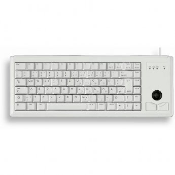 Cherry G84-4400 Compact, PS2, Light Gray, EU