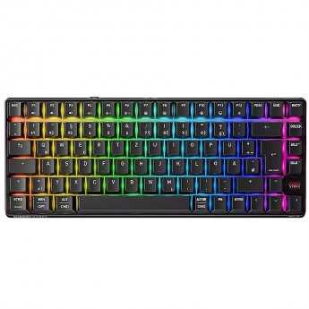 Cherry K33 COMPACT FS WIRELESS, BLACK, FRANCE