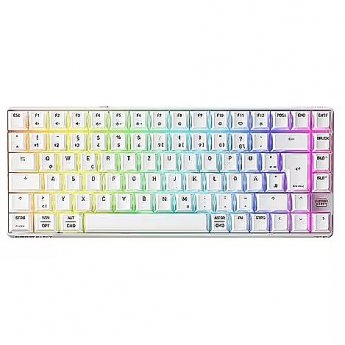 Cherry K33 COMPACT FS WIRELESS, WHITE, PAN-NORDIC
