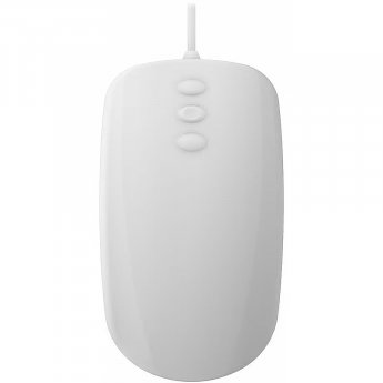 Cherry Mouse AK-PMH3 Medical 3-Button Scroll corded sealed white IP68 kabelgebunden, 3-Button-Scroll-Steuerung, IP68