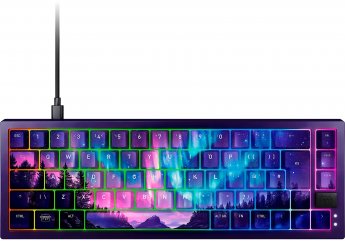Cherry XTRFY Northern Light Bundle, multicolored, DE, K5V2 keyboard + GP6 mouse pad