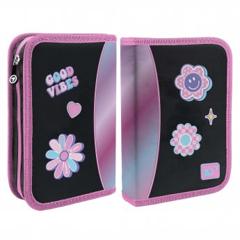 Cietais penālis ar vienu nodalījumu, bez atlokiem YES HP-02 Be Happy