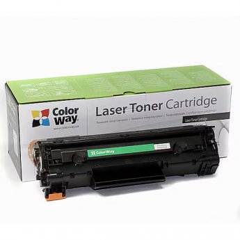 ColorWay Econom Toner Cartridge, Black, Canon: 728/726, HP CE278A