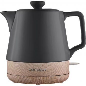 Concept ceramic kettle RK0062, Black