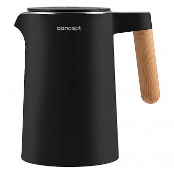 Concept RK3301, Stainless steel/Black