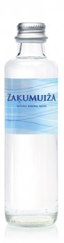 Dabīgais minerālūdens ZAĶUMUIŽA, negāzēts, stiklā, 0.25l