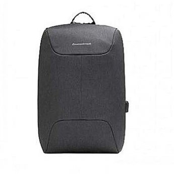 dbramante1928 DBRAMANTE1928 CHARLOTTENBORG - RECYCLED BACKPACK 16" - CHARCOAL