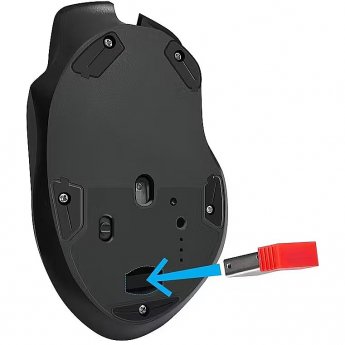 Defender MOUSE DEFENDER GM-213 THUNDER RF 1600dpi 8P BLACK