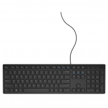 Dell Multimedia Keyboard-KB216 – US//LT International (QWERTY) - Black  engraved