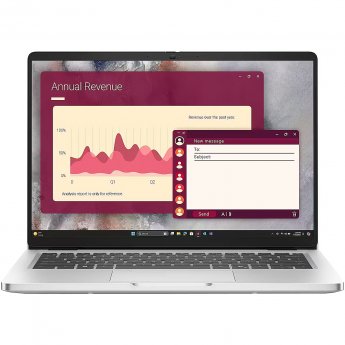 Dell Pro 14 PC14250 Intel Core Ultra 7 265U Laptop 35.6 cm (14") Full HD+ 16 GB DDR5-SDRAM 512 GB SSD Wi-Fi 6E (802.11ax) Windows 11 Pro Platinum