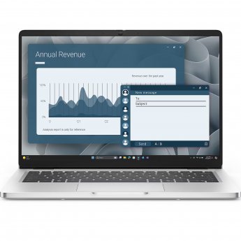 Dell Pro 14 PC14255 Platinum Silver, 14" WUXGA IPS, Ryzen AI 5 PRO 340, 16GB, 512GB, Windows 11 Pro
