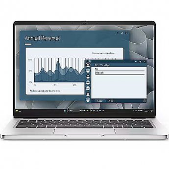 Dell Pro 14 PC14255/AMD Ryzen AI 7 PRO 350/16GB/1TB/14.0" FHD+/AMD Radeon 860M/FgrPr/FHD/IR Cam/Mic/WLAN + BT/US Backlit Kb/3 Cell/W11Pro/3yrs Prosupport