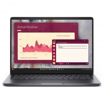 Dell Pro 14/ U5 235U/ 16GB/ 512GB SSD/ FgrPr+SmtCd/ FHD IR Cam & Mic/ WLAN + BT/ 14.0" FHD+/ US Backlit Kb/  65W/W11Pro/3yrs Prosupport