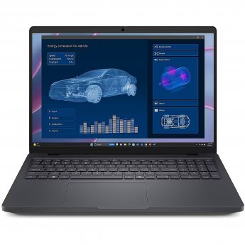 Dell Pro Max 16 MC16255 Black, 16" WUXGA, Ryzen AI 9 HX PRO 370, 64GB, 1TB SSD, RTX Pro 1000 Blackwell 8GB, Windows 11 Pro