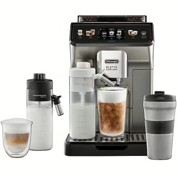 DeLonghi Eletta Explore Cold Brew ECAM450.86.T, fully automatic (titanium/black)