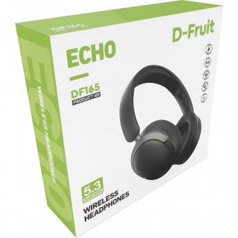 D-Fruit wireless headset Echo DF165, black
