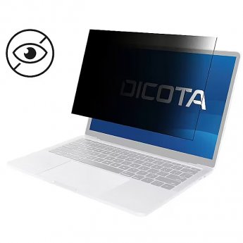 Dicota PRIVACY FILTER 2-WAY SIDE-MOUNTED UNIVERSAL (16:9) 15