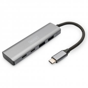 Digitus USB-C 4 Port HUB 2x USB-A + 2x USB-C Gen2 DA-70245