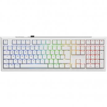 Ducky One X Wireless, Gaming, RGB - Ducky Inductive Switch, ISO (DE), weiß