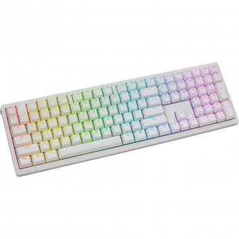 Ducky Zero 6108 Pure White Wireless, Gaming MX2A Red (US)