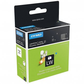 DYMO LW-LABELS 25X 25MM WHITE 1X 750 PCS