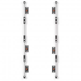 Edbak ULS4337 Universal LED System for 4 cabinets 600 x 337.5 | Black