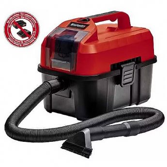 Einhell TC-VC 18/10 Li Solo 18V, Red/Black - without battery and charger 