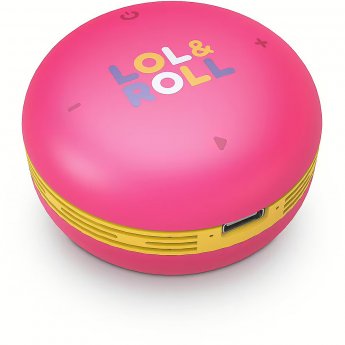 Energy Sistem Lol&Roll Pop Kids Speaker, Pink