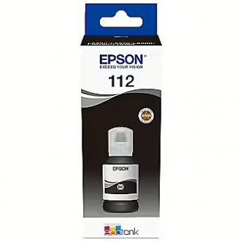 Epson 112 ECOTANK PIGMENT 127ML  BLACK INK BOTTLE