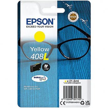 Epson DURABrite Ultra 408L Ink cartrige, Yellow