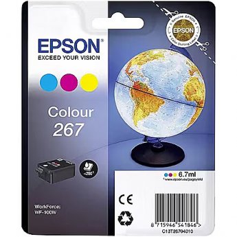 Epson Ink Epson Colour 267 cartridge | WorkForce WF-100W