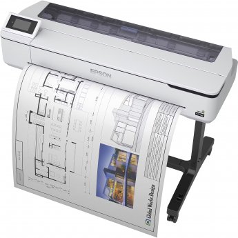 Epson SureColor SC-T5100 36inch large-format printer colour ink-jet Roll 91.4cm 2400x1200dpi Gigabit LAN Wi-Fi USB 3.0 Cutter