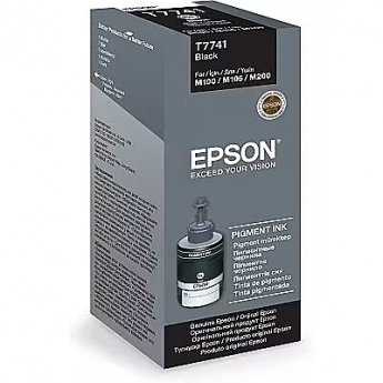 Epson T7741 Pigment Black ink bottle 140