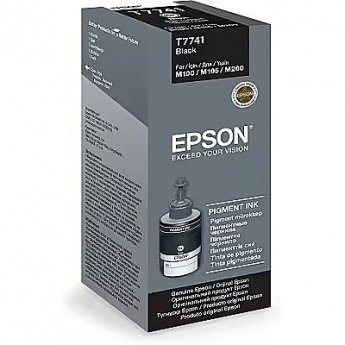 Epson T7741 Pigment Black ink bottle 140