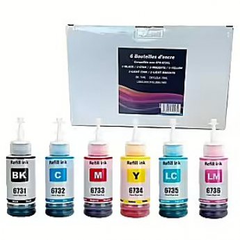 Epson Tintes kārtridžs GenerInk Epson T673X BK/ C/ M/ Y/ LC/ LM 6 x 70 ml