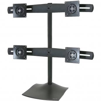 Ergotron DS100 Quad-Monitor Desk Stand, up to 24"