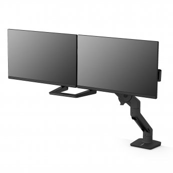 Ergotron HX Desk Mount Dual Monitor Arm, up to 32"